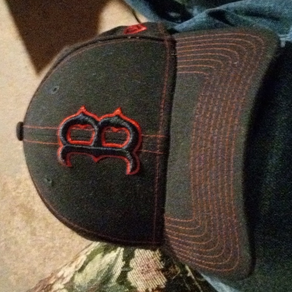 New Era, Velcro, Black, Red, And Dark Blue